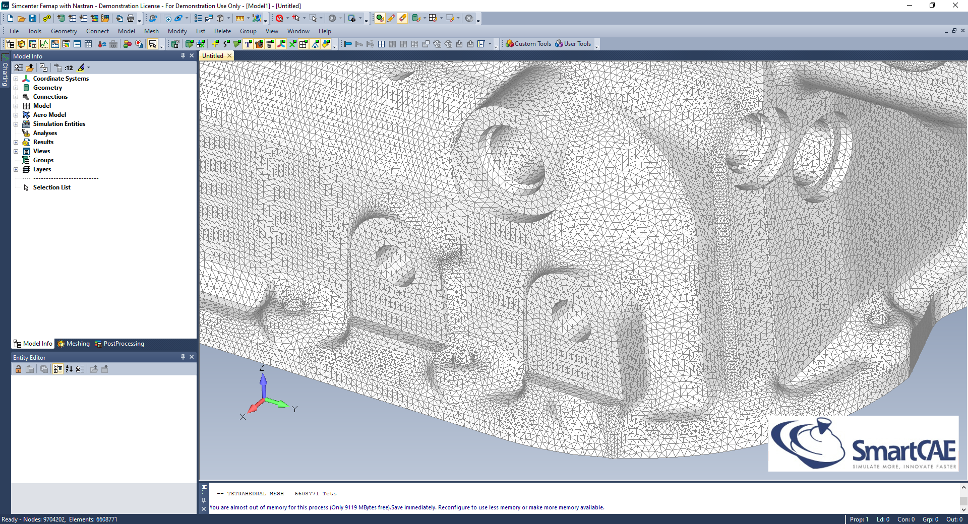 femap mesh body tetra