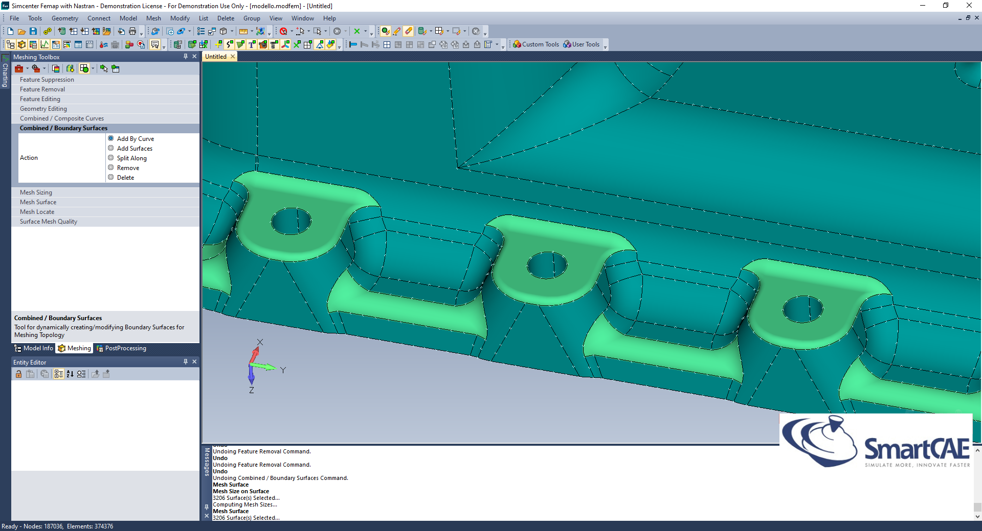 femap meshing toolbox tetra