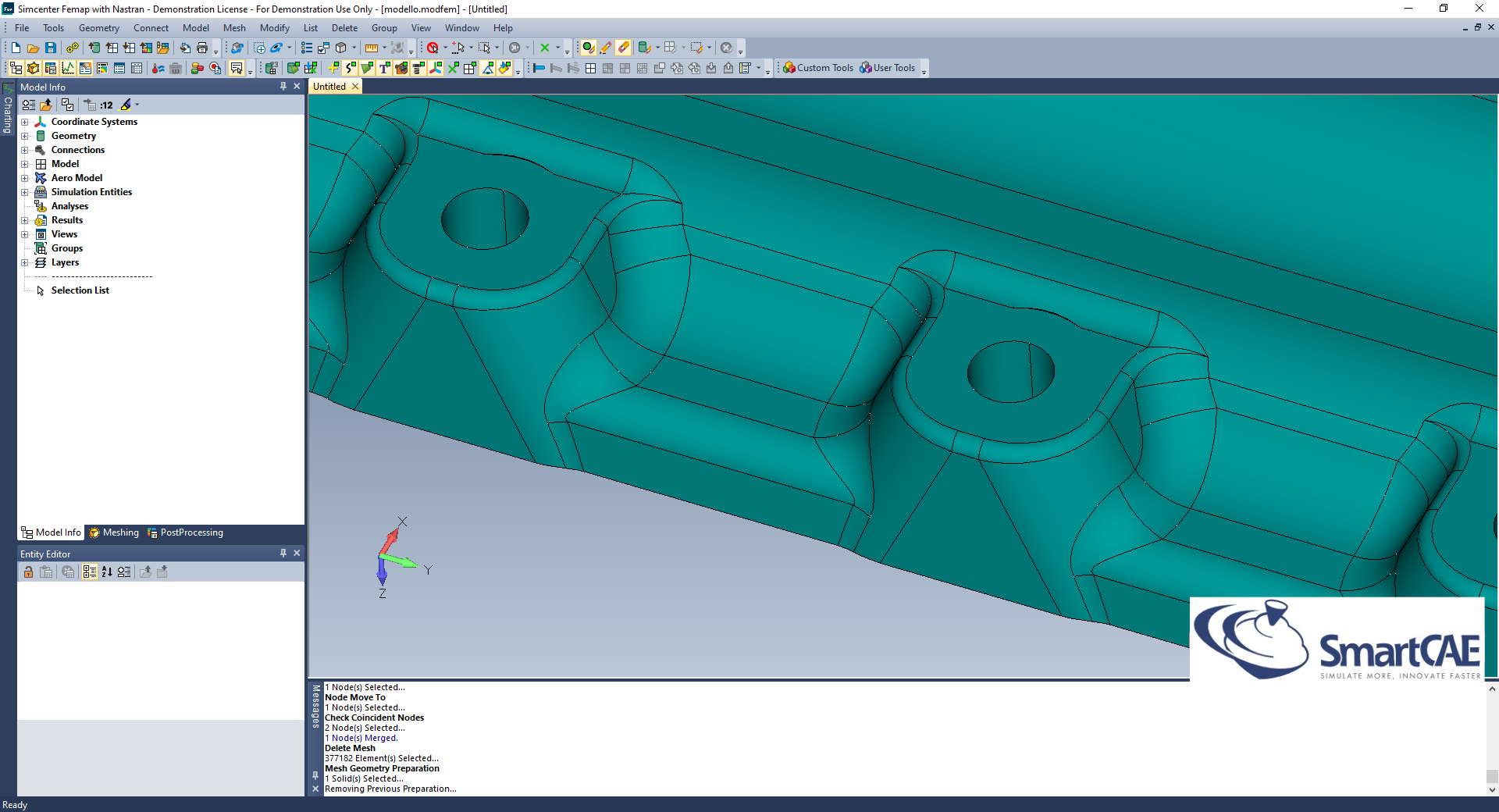 femap tetra mesh solids