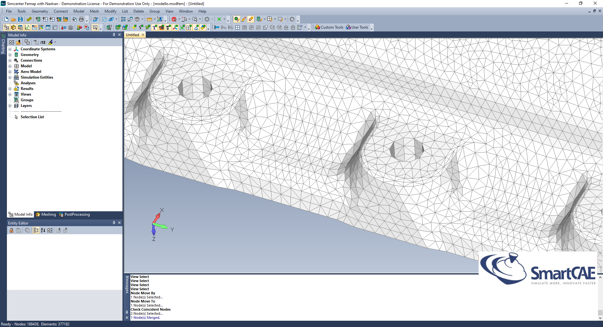 femap tetra mesh solids