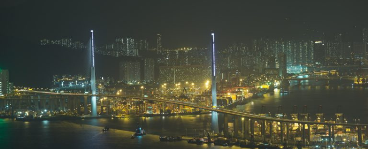 Stonecutter bridge Hong Kong