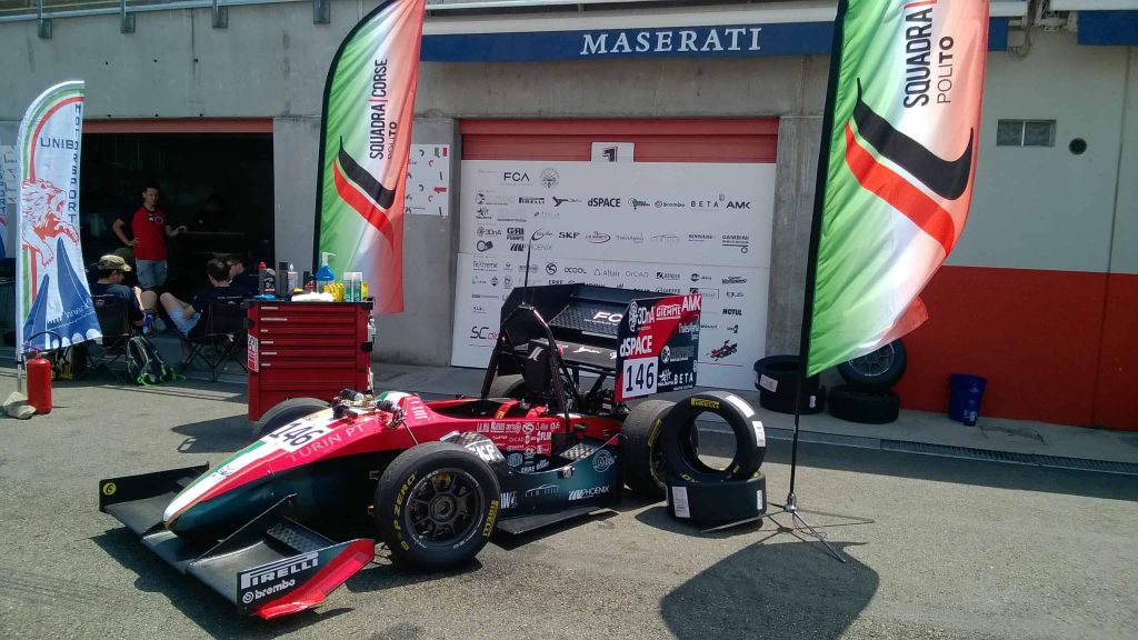La monoposto finita