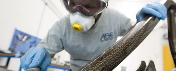 lavorazione composito ACS